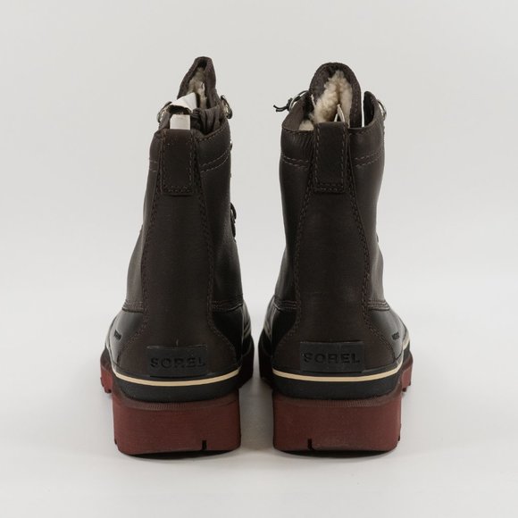 Sorel Men's Caribou Storm WP 'Blackened Brown' NM3964-205 size 14 - Picture 7 of 9